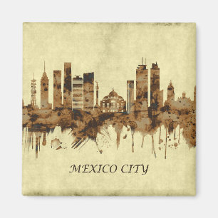 Mexico City Mexico Cityscape Magnet
