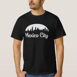 Mexico City Mexico Cityscape Skyline Funny Gift T-Shirt