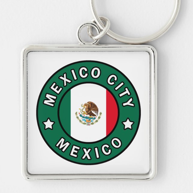 Mexico City Mexico Key Ring (Front)