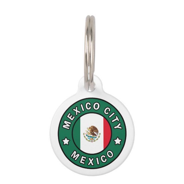 Mexico City Mexico Pet Tag (Front)