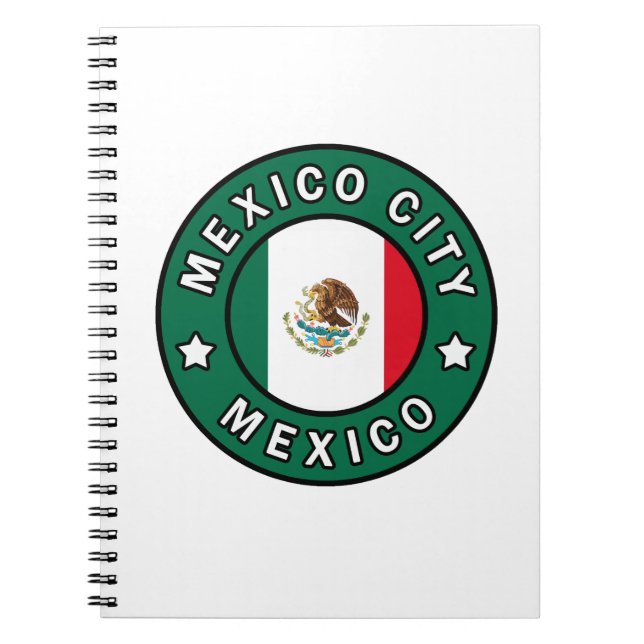 Mexico City Mexico Spiral Notebook (Front)