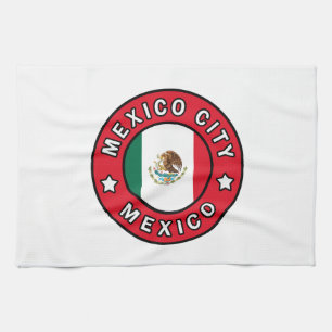 Mexico City Mexico Tea Towel