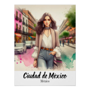 Mexico City poster