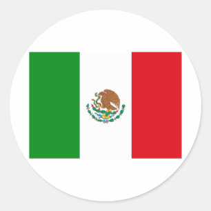 Mexico Classic Round Sticker