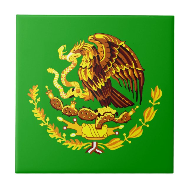Mexico COA Gold Tile (Front)