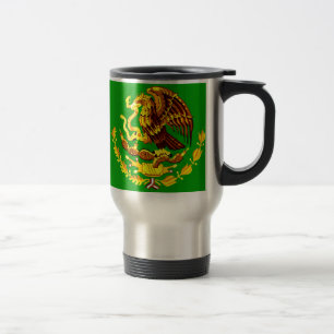 Mexico COA Gold Travel Mug