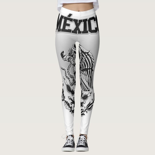 México Coat of Arms Leggings (Front)