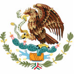 Mexico Coat of Arms Photo Sculpture<br><div class="desc">The Mexico flag Coat of Arms is the highest quality that you will find!  It took a weeks work to vector the details,  so I hope you like it!</div>