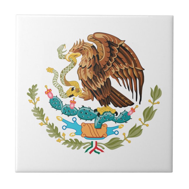 Mexico Coat of Arms Tile (Front)
