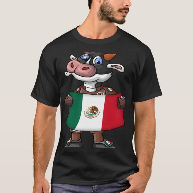 Mexico Cow Fan T-Shirt (Front)