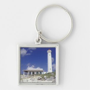 Mexico, Cozumel. Punta Sur Celarain Lighthouse. Key Ring