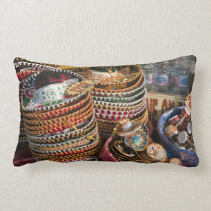 Mexico, Cozumel. Souvenirs in Isla de Cozumel Lumbar Cushion