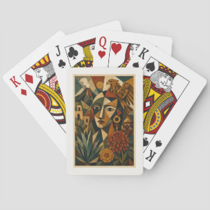 México Cubist Heritage Playing Cards