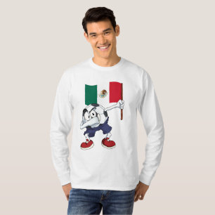 Mexico Dabbing Soccer Ball T-Shirt