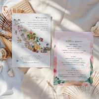 Mexico | Destination Wedding Itinerary Map