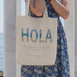 Mexico Destination Wedding Welcome Bag for Hotel<br><div class="desc">Thank your guests for coming to your wedding with this beautiful HOLA beach photo typography wedding welcome bag in their hotel room. They'll be so happy they're joining you to hear you say your I Do's in Mexico.</div>