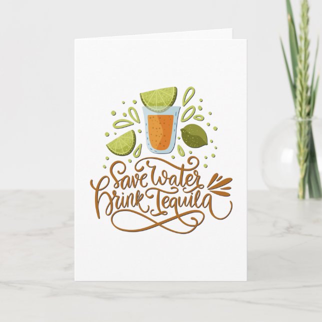Mexico - Drink Tequila - light Card (Front)