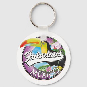 Mexico Fabulous logo Key Ring