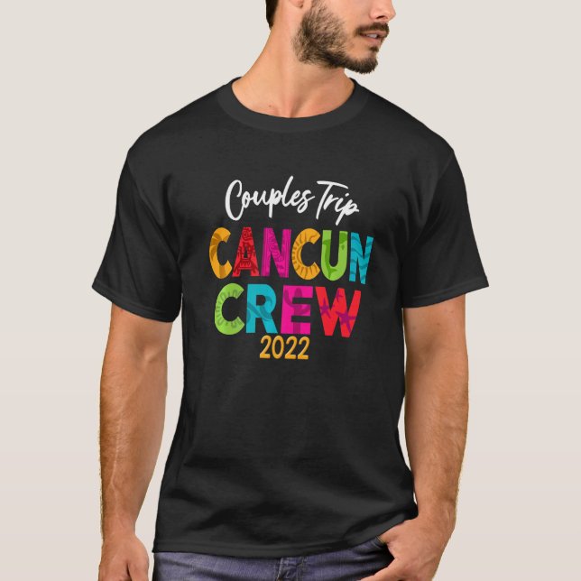 Mexico Family Vacation Cancun 2022 Matching Group  T-Shirt (Front)