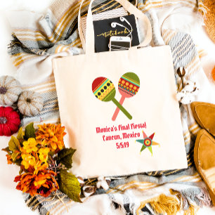 Mexico Fiesta Gift Bachelorette Vacation Tote Bag