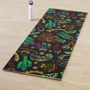 Mexico Fiesta Pattern  Yoga Mat