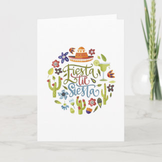 Mexico - Fiesta 'Til Siesta - light Card