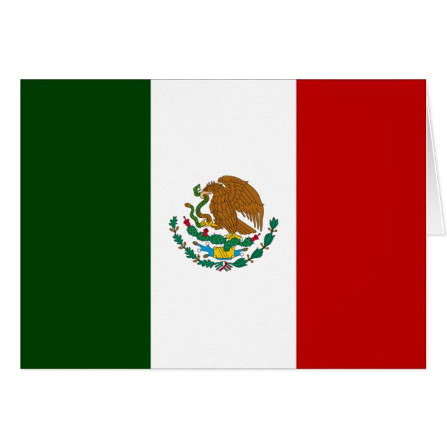 Mexico flag (Front Horizontal)