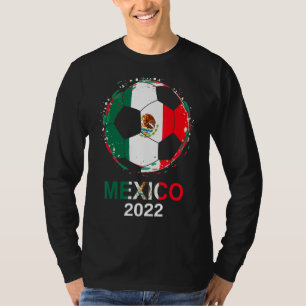 Mexico Flag 2022 Supporter Mexican Soccer Team Mex T-Shirt