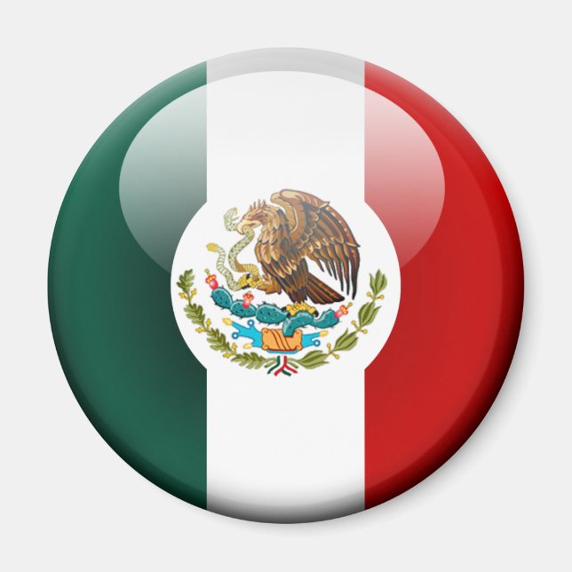 Mexico Flag 2.0 Magnet (Front)