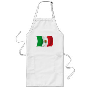 Mexico Flag Apron