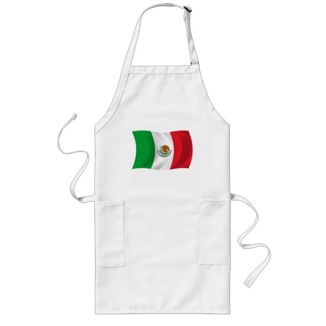 Mexico Flag Apron (Front)