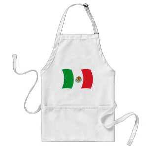 Mexico Flag Apron
