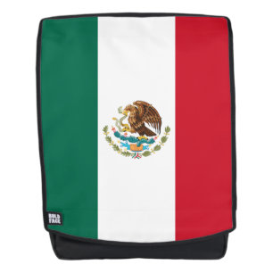 Mexico Flag, Bandera de Mexican Republic Backpack