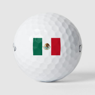 Mexico Flag, Bandera de Mexican Republic Golf Balls