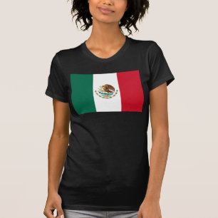 Mexico Flag, Bandera de Mexican Republic T-Shirt