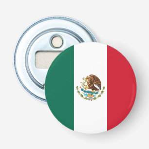 Mexico Flag, Bandera de México Republic Bottle Opener