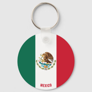 Mexico Flag Charming Patriotic Key Ring