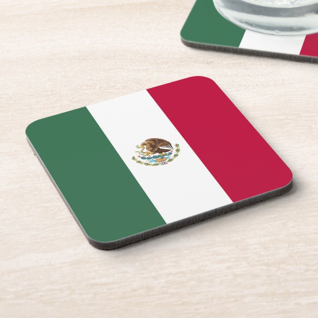 Mexico flag coaster (Left Side)