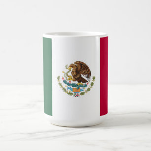 Mexico flag coffee mug