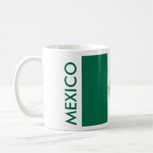 MEXICO FLAG COFFEE MUG