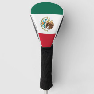 Mexico flag golf head cover