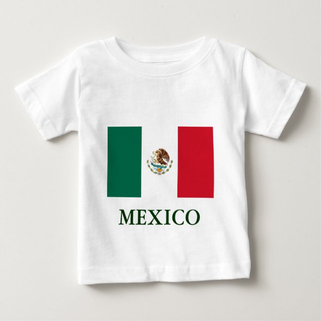 Mexico Flag Infants T-shirt (Front)
