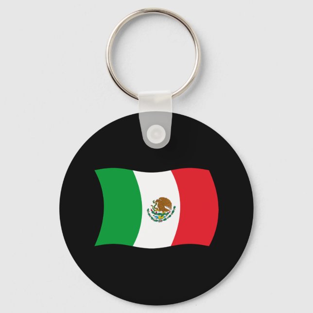 Mexico Flag Keychain (Front)