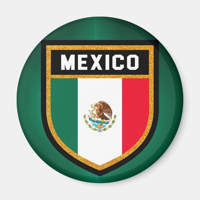 Mexico Flag Magnet (Front)