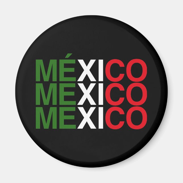 MEXICO FLAG MAGNET (Front)
