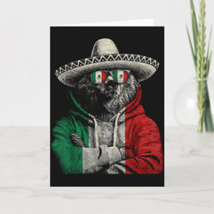 Mexico Flag Mexican Pride Mexican Roots Mexican Fl Card