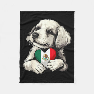 Mexico flag mexican pride mexican roots mexican fleece blanket