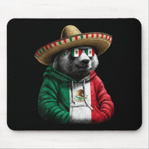 Mexico flag mexican pride mexican roots mexican mouse pad