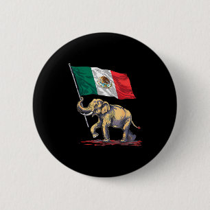 Mexico flag mexican pride mexican roots mexicanMex 6 Cm Round Badge