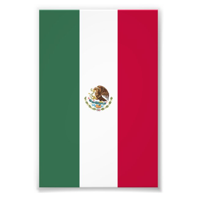 Mexico flag photo print (Front)